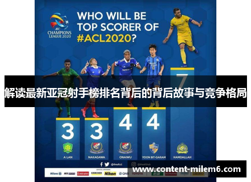 解读最新亚冠射手榜排名背后的背后故事与竞争格局
