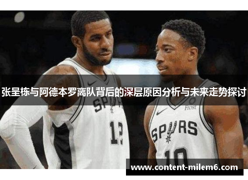 张呈栋与阿德本罗离队背后的深层原因分析与未来走势探讨