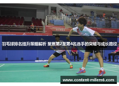 羽毛球排名提升策略解析 聚焦第2至第4名选手的突破与成长路径