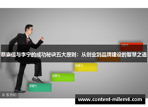 蔡崇信与李宁的成功秘诀五大原则：从创业到品牌建设的智慧之道