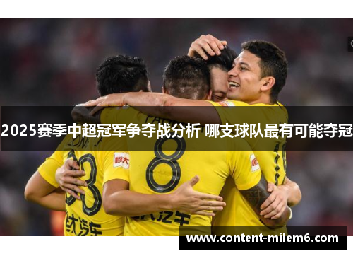 2025赛季中超冠军争夺战分析 哪支球队最有可能夺冠
