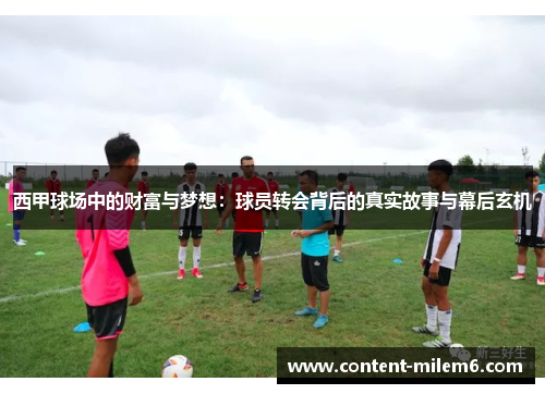 西甲球场中的财富与梦想：球员转会背后的真实故事与幕后玄机