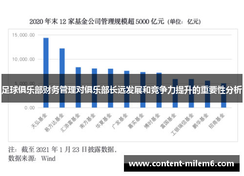 足球俱乐部财务管理对俱乐部长远发展和竞争力提升的重要性分析