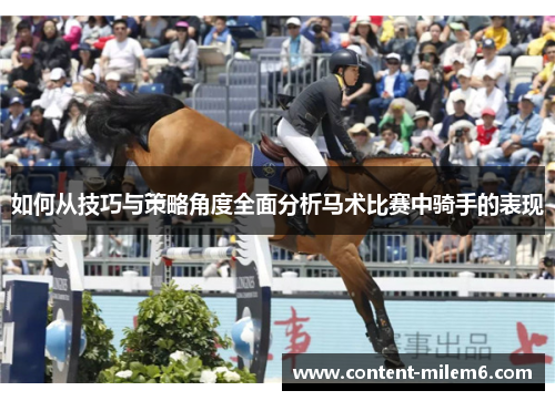 如何从技巧与策略角度全面分析马术比赛中骑手的表现